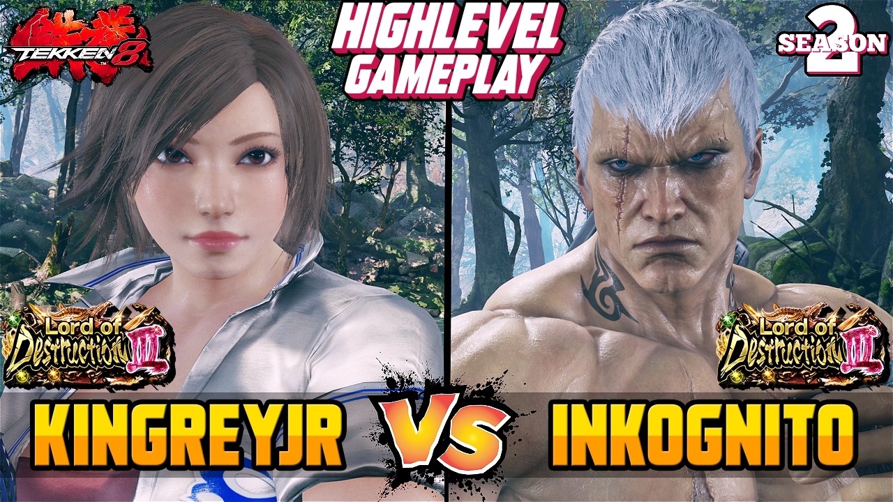T8 &ndash; KingReyJr (ASUKA) vs Inkognito (BRYAN) &ndash; Tekken 8 High Level Gameplay