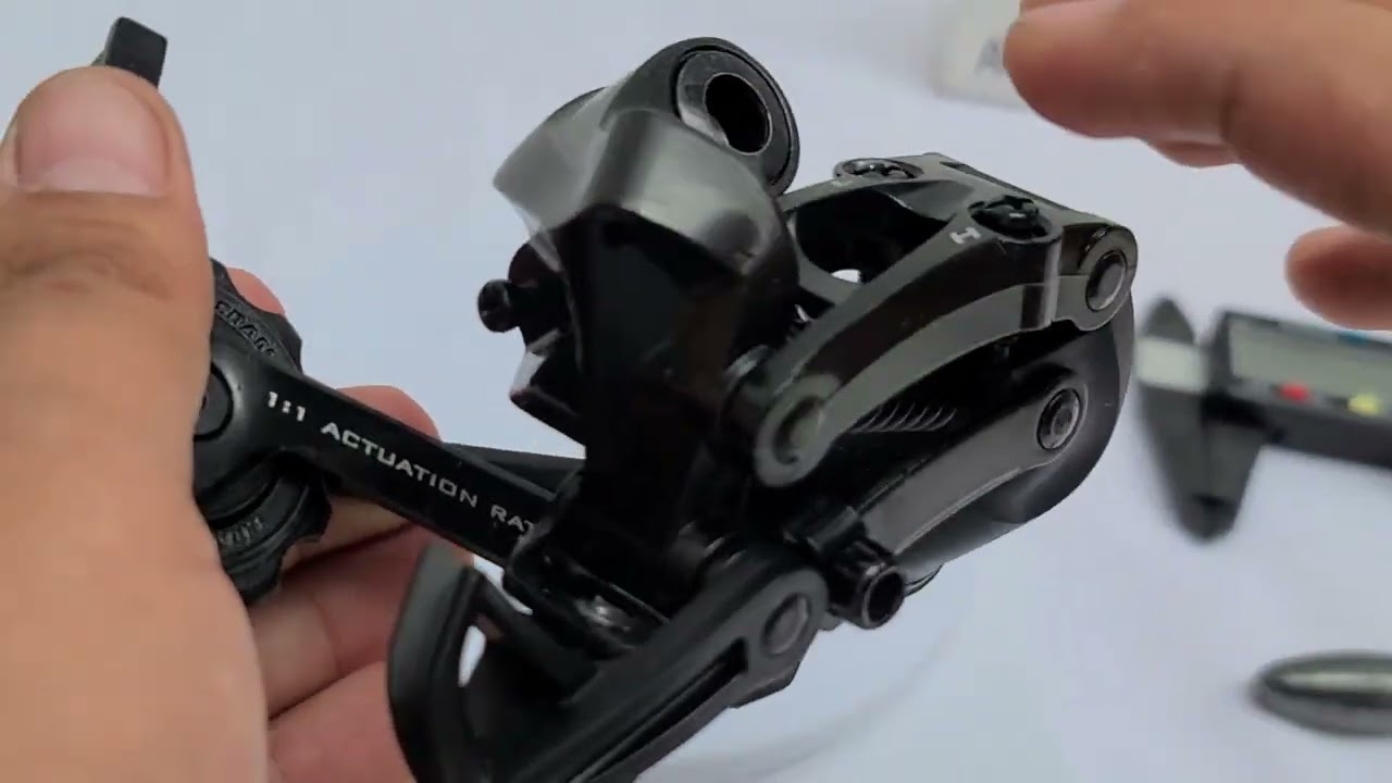 DESCARRILADOR SRAM X4 7V/ 8V/ 9V JAULA LARGA