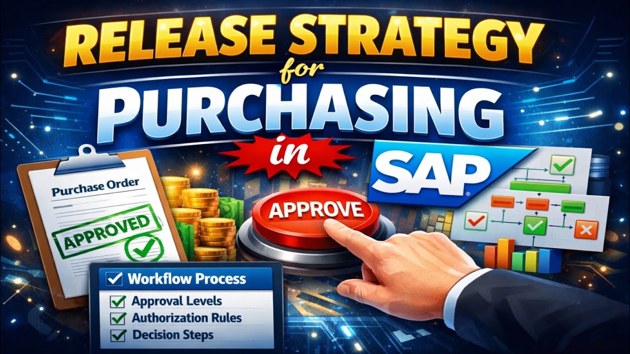 How to Configure Release Strategy in SAP Purchasing | SAP MM Full Process