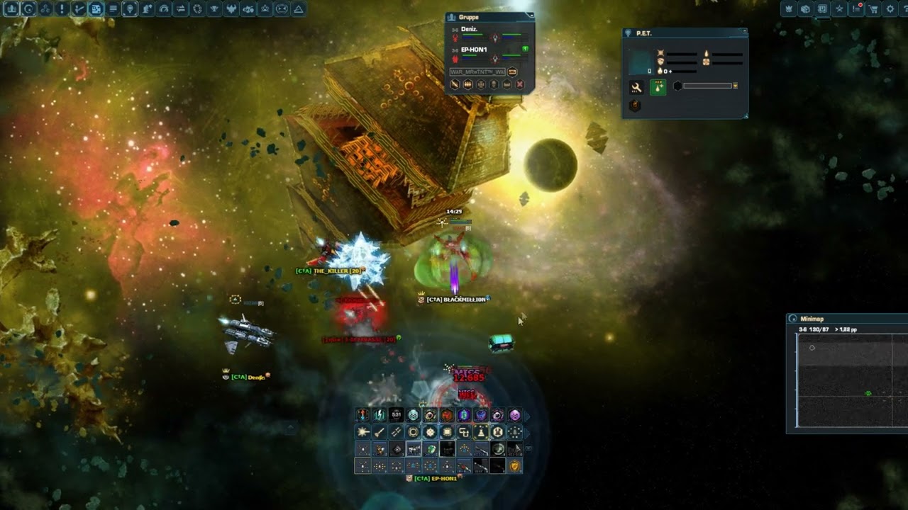 Darkorbit De 1-3 : C†Λ Vs War Enemy