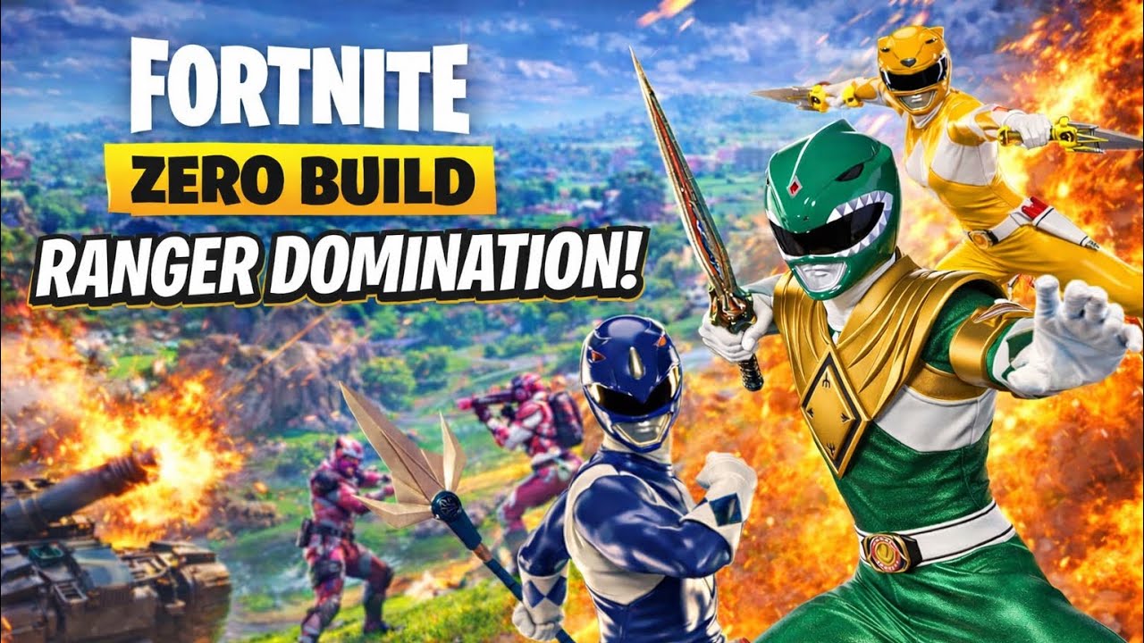Power Rangers Takes Over Fortnite (EP.2)