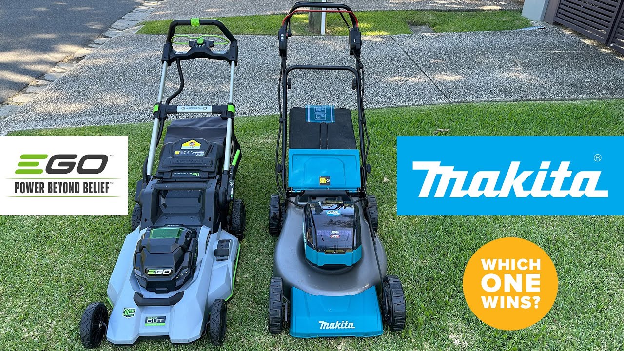 Газонокосилка Makita XGT 40V Max против Ego Select Cut 21 дюйм