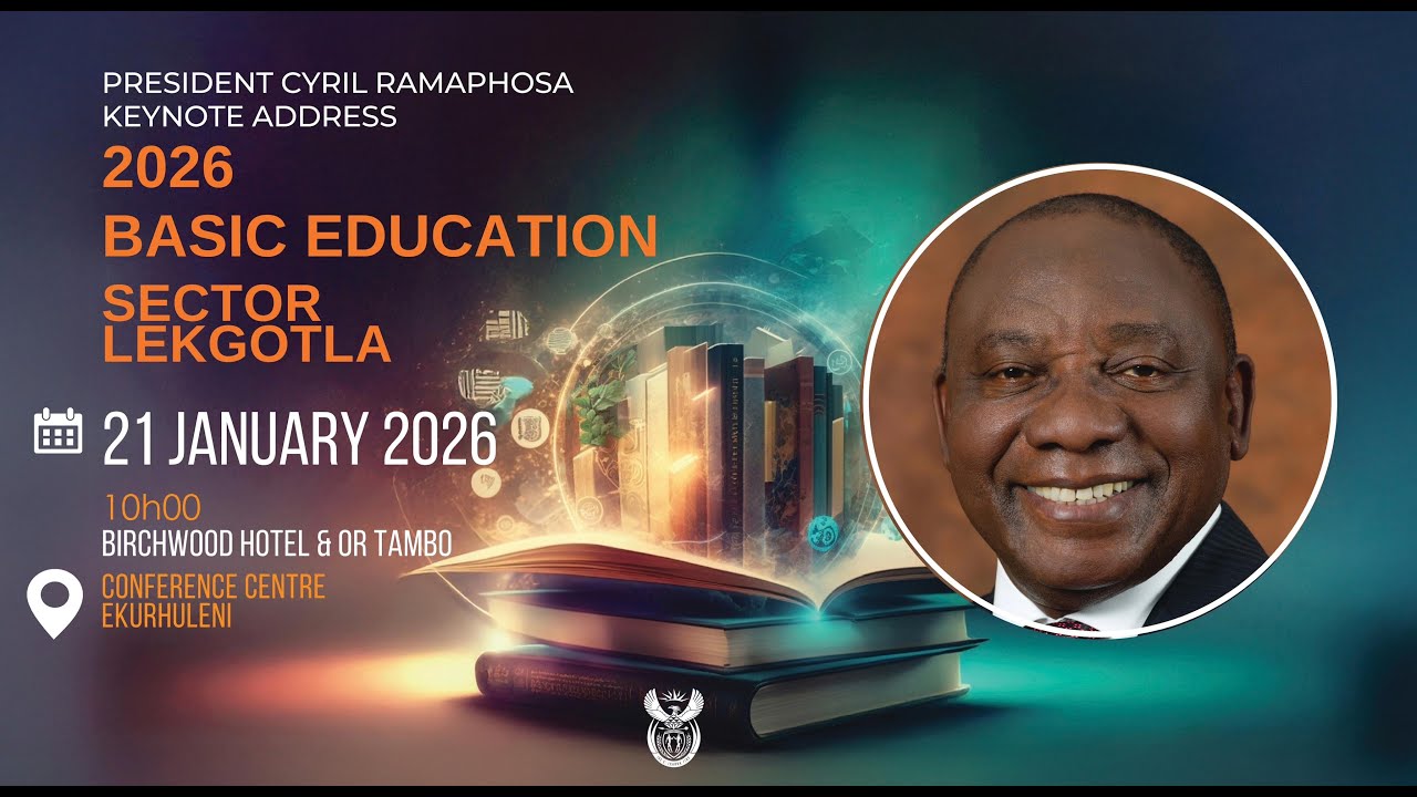 President Cyril Ramaphosa delivers the Keynote address at the 2026 Basic Education Lekgotla