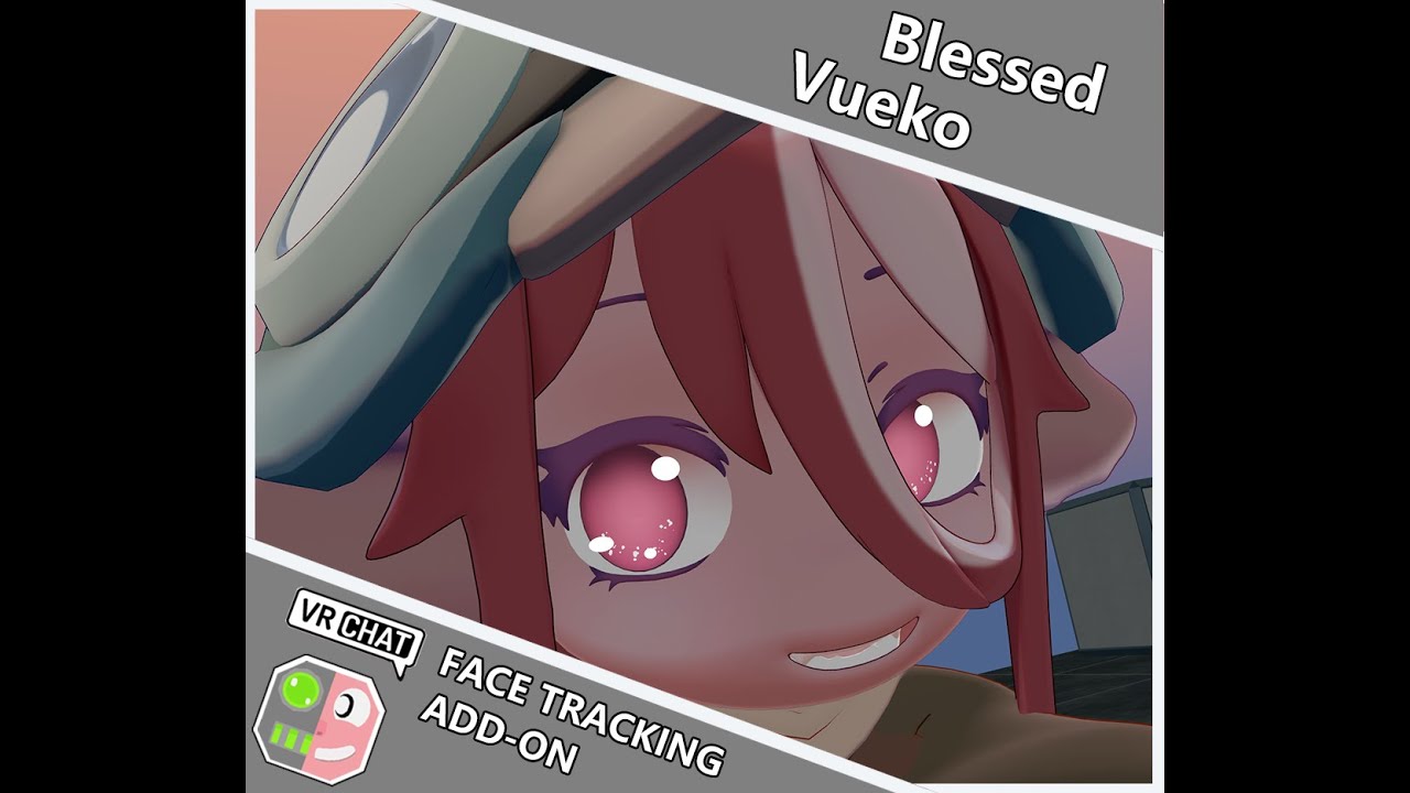 BlessedVueko FaceTrackingAddon for VRChat Demo Video