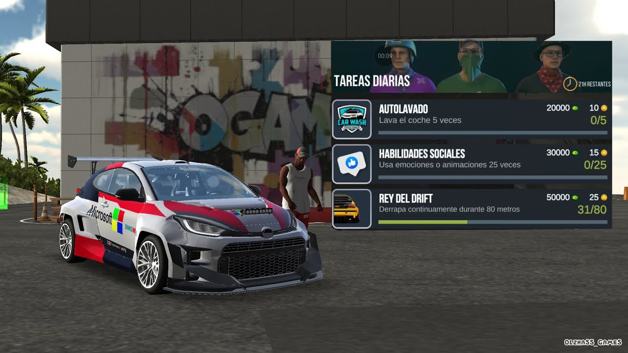 Haciendo las Tareas en | Car Parking Multiplayer | DIA 1