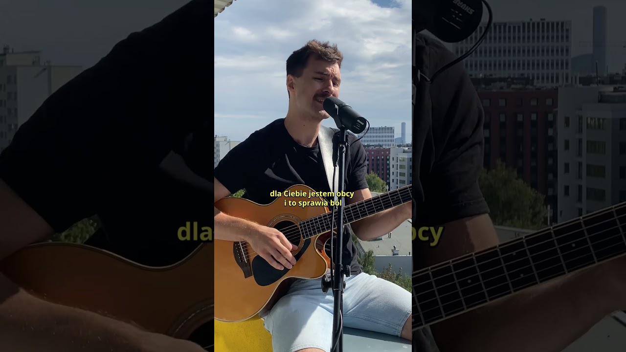 Gotye &ndash; Somebody That I Used to Know - cover po polsku #shorts #music #coversong