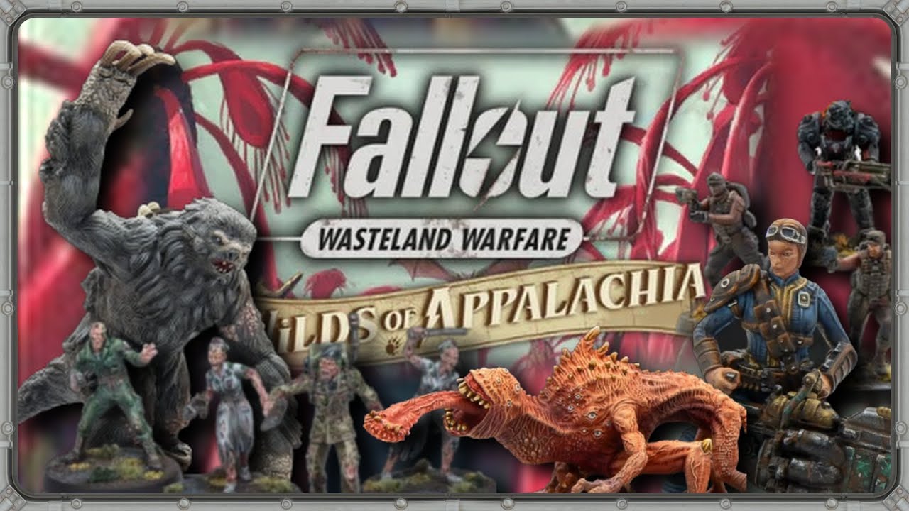 НОВЫЕ пластиковые фигурки Выживших, Братства Стали - Fallout: Wasteland Warfare и Fallout: Factions