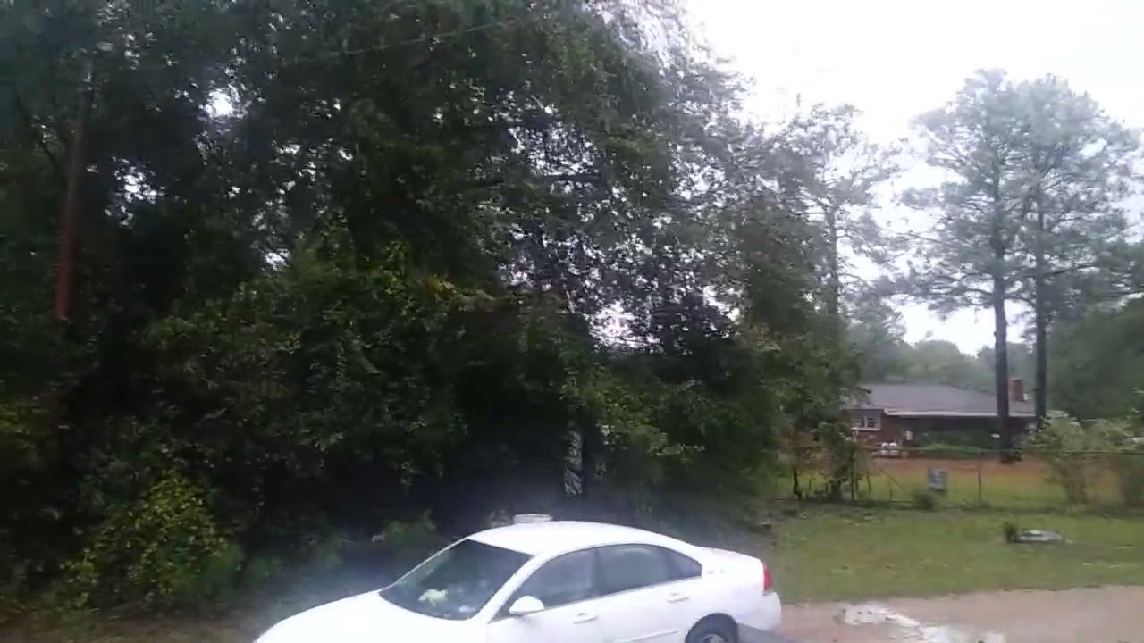 Tropical Storm Helene- High Winds in Lexington, SC (9/27/24)- Clip 1