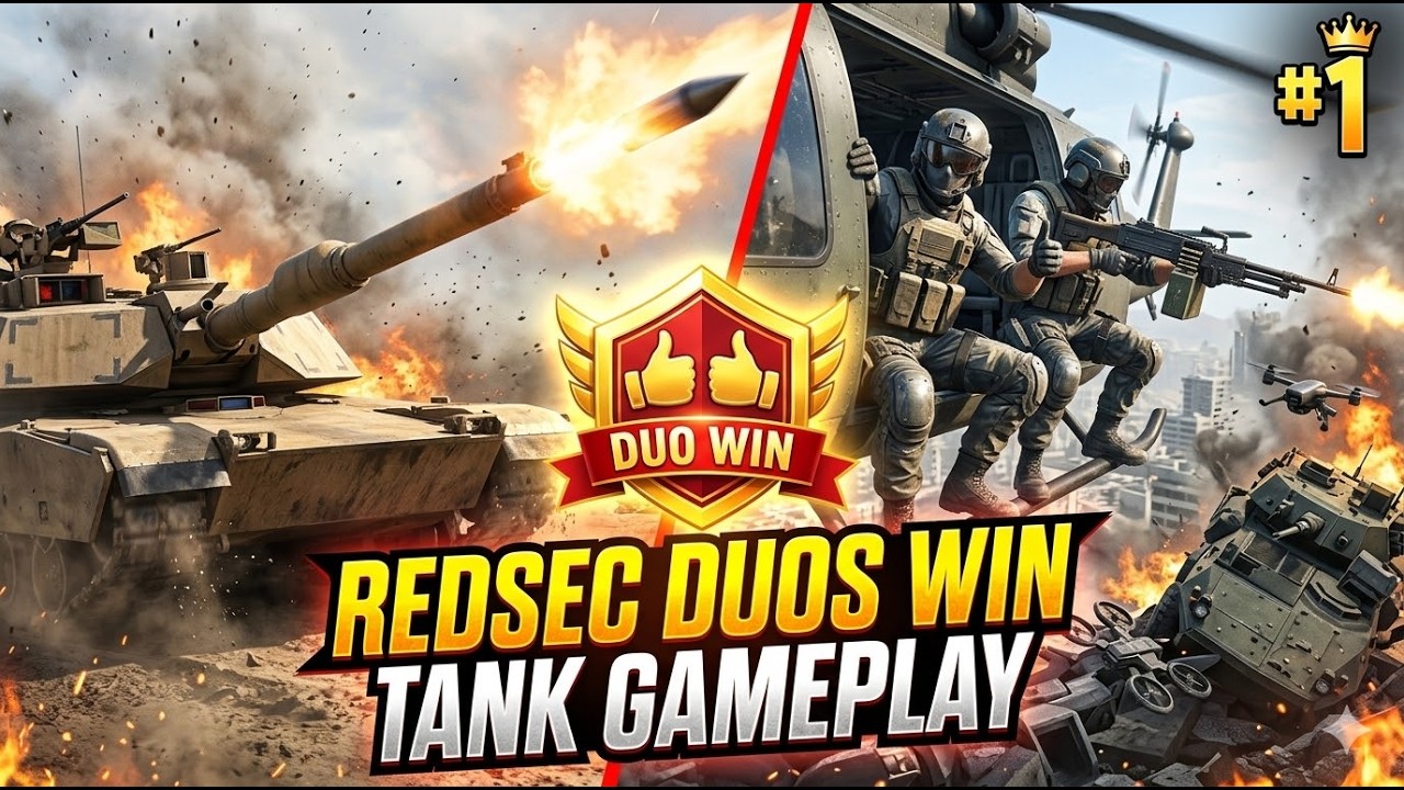 Redsec duos Win Tank Gameplay