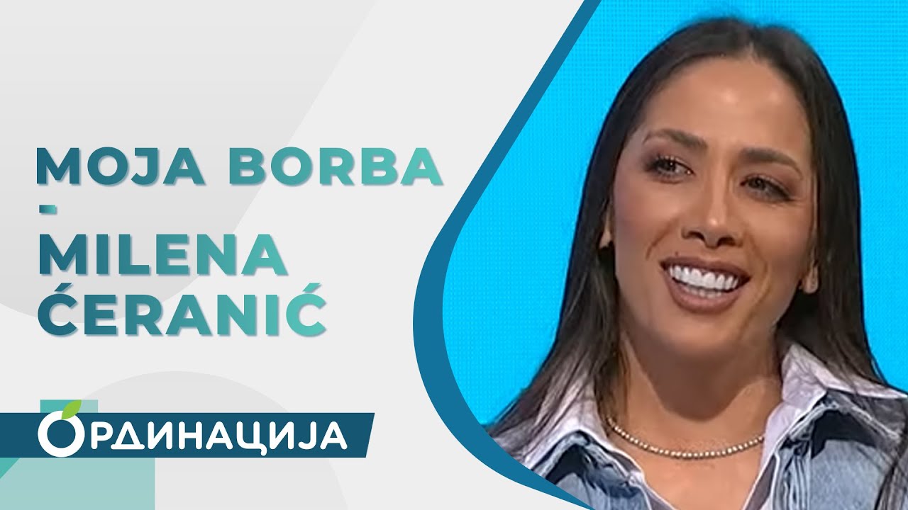Milena Ćeranić: Bila sam na ivici anoreksije | RTS ordinacija
