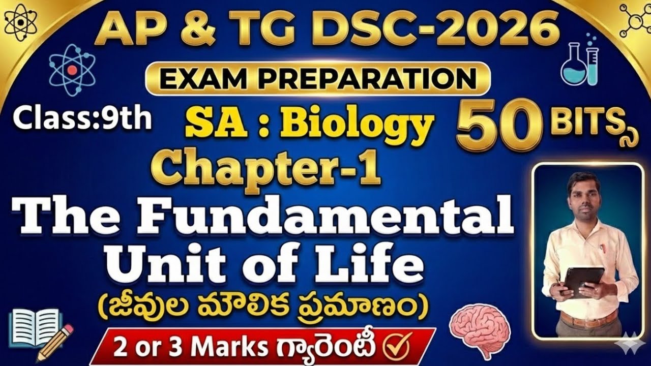 9th class biology important bits for all competitive exams