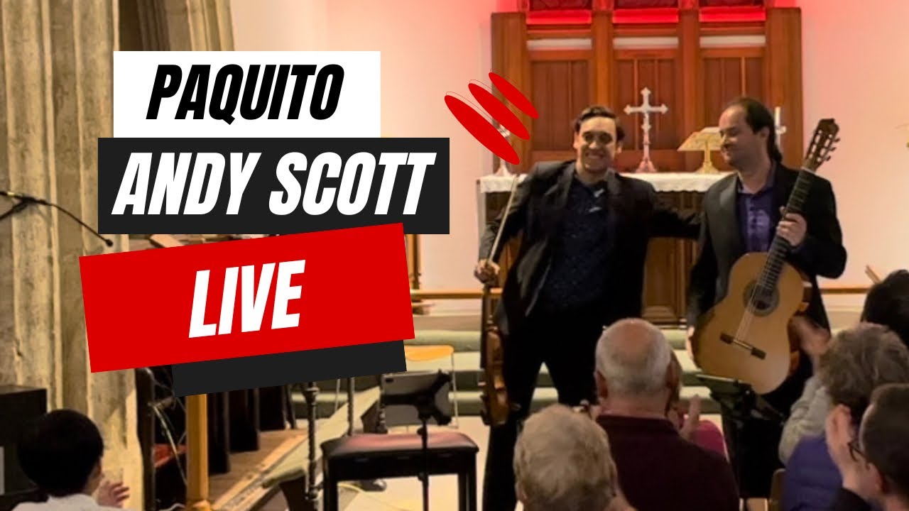Paquito - Andy Scott performed #live by Paco and Julian in Bristol 29/04/23