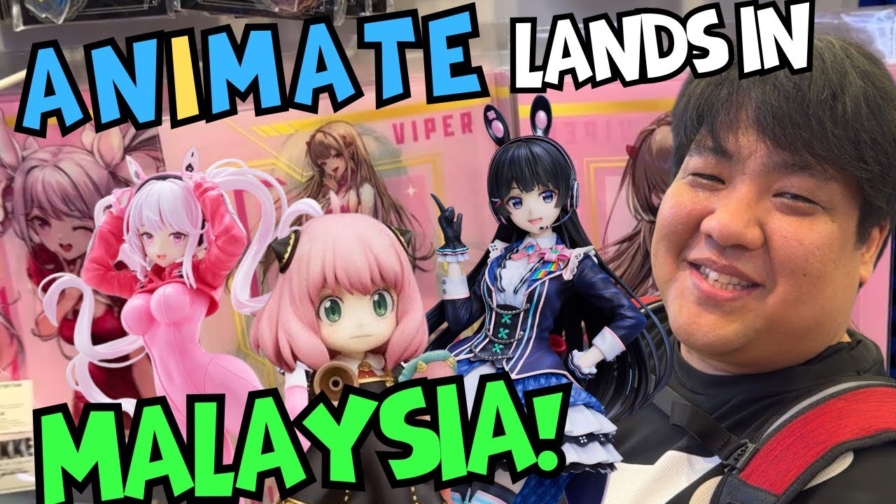 Malaysia’s First Animate Store Opens! Hololive, Nijisanji & Top Anime Merch Revealed