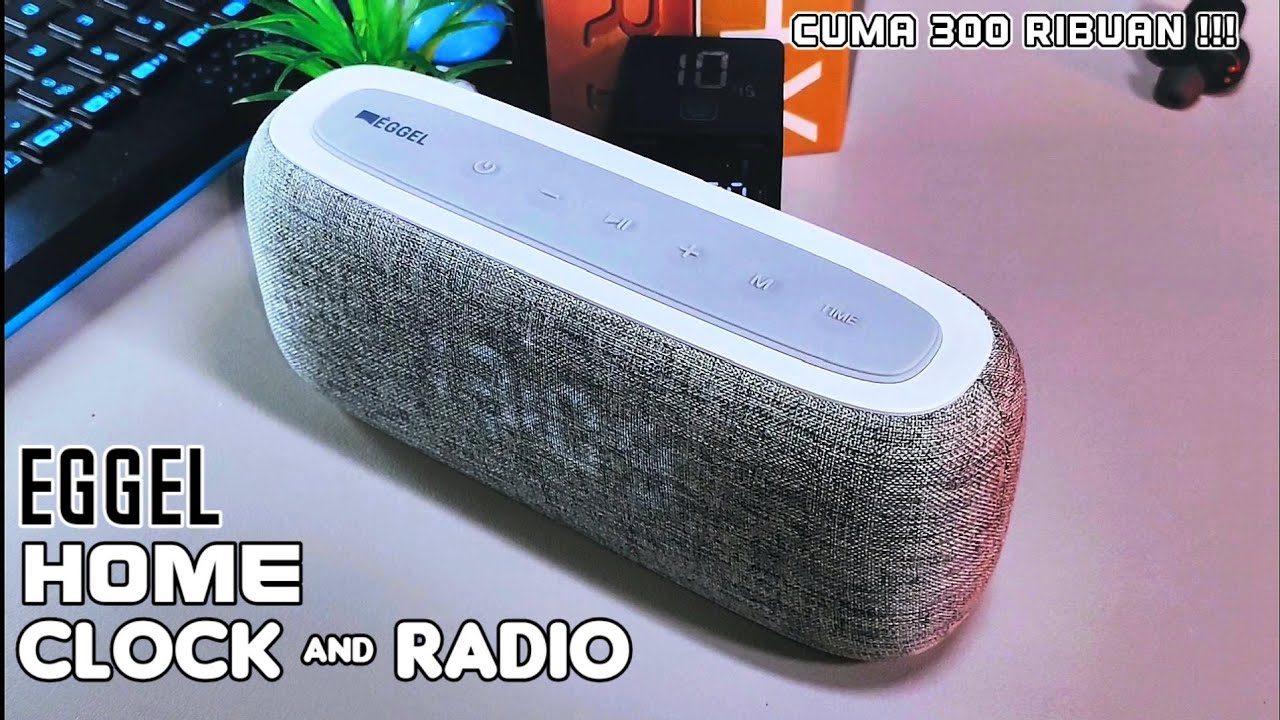 Eggel Home Clock + Radio speaker Review |vs Terra 3 mini vs active 2 plus