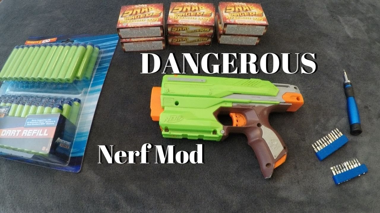 Worlds Most Dangerous Nerf Mod? Explosive Tip!