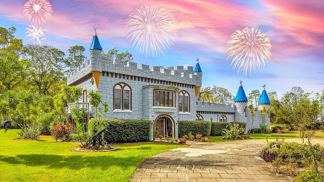 10 ACRE PRIVATE CASTLE FOR SALE IN FLORIDA | FULL TOUR!