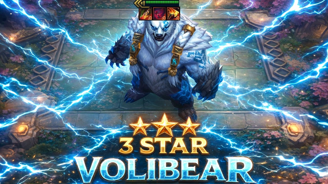 Broken 3 Star Volibear | Hellfire Hatchet, Death's Defiance & The Darkin Scythe!