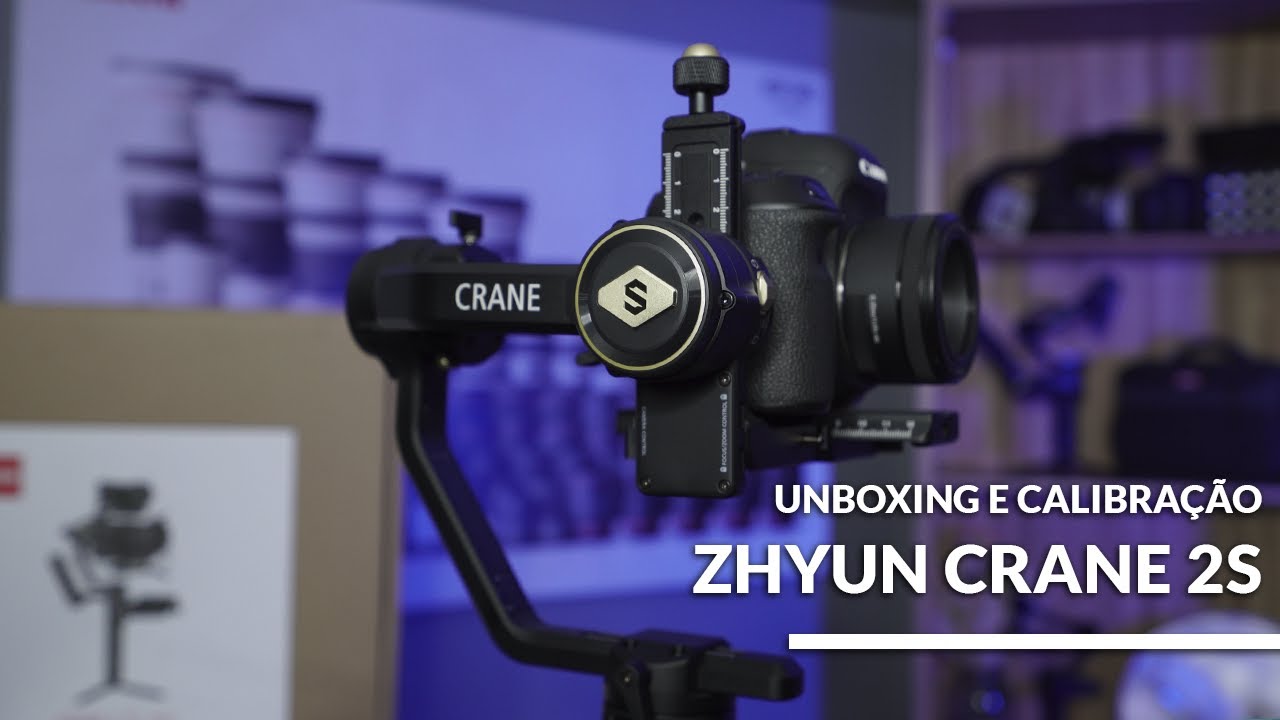 Montagem e Configuração Gimbal Crane 2S da Zhiyun