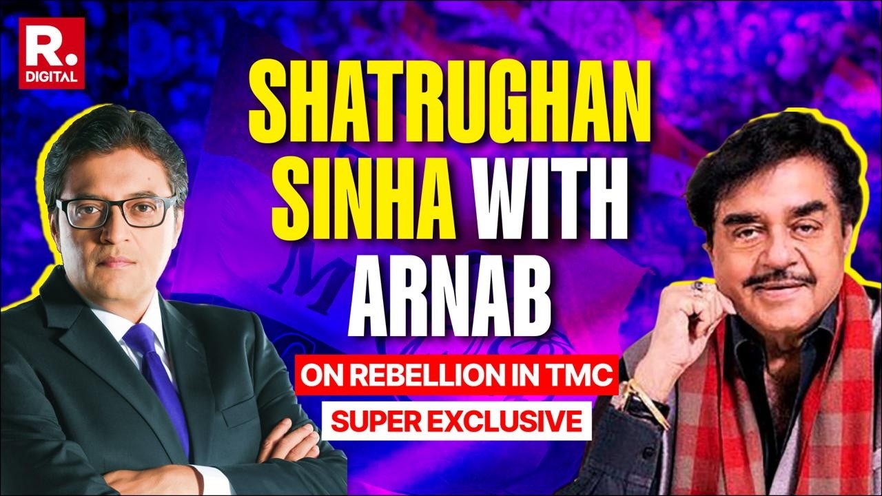 LIVE: Shatrughan Sinha Exclusive With Arnab On Rebellion Against Mamata