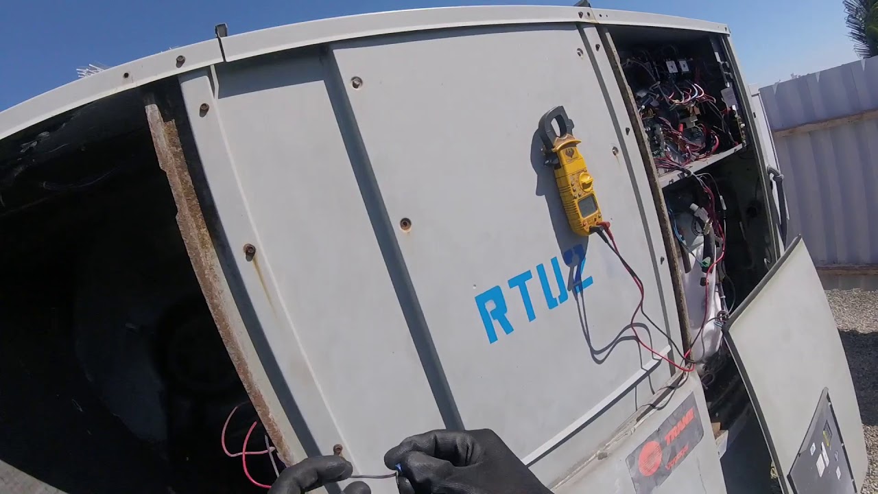 trane unit with bad RTRM board