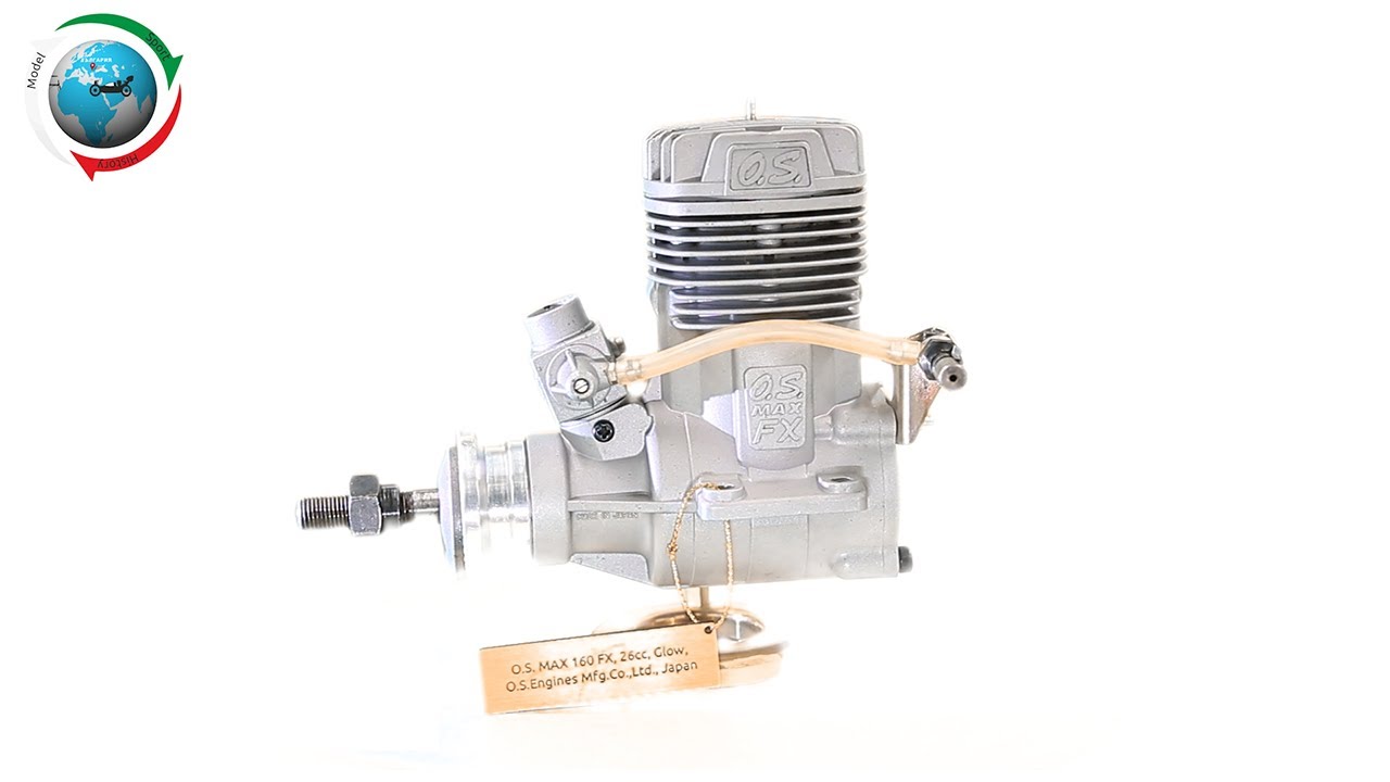 O.S. MAX 160 FX, RC, Glow, O.S.Engines Mfg. Co.,Ltd., Osaka, Japan