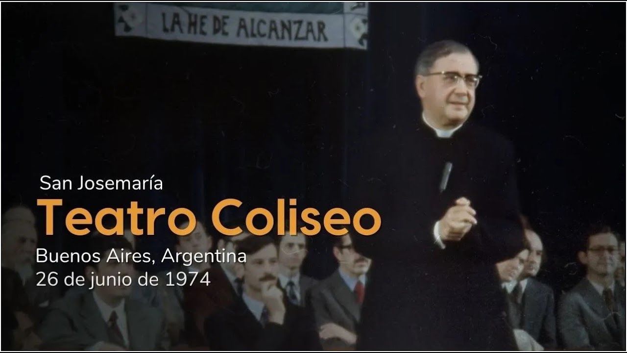 Un encuentro con san Josemaría en Argentina, 1974