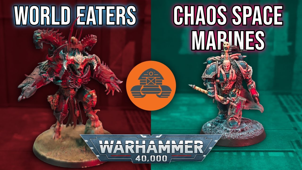 World Eaters vs Chaos Space Marines | Warhammer 40,000 Battle Report