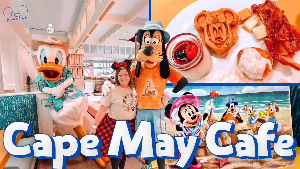 Рестораны Disney World | Обед с персонажами в кафе Cape May