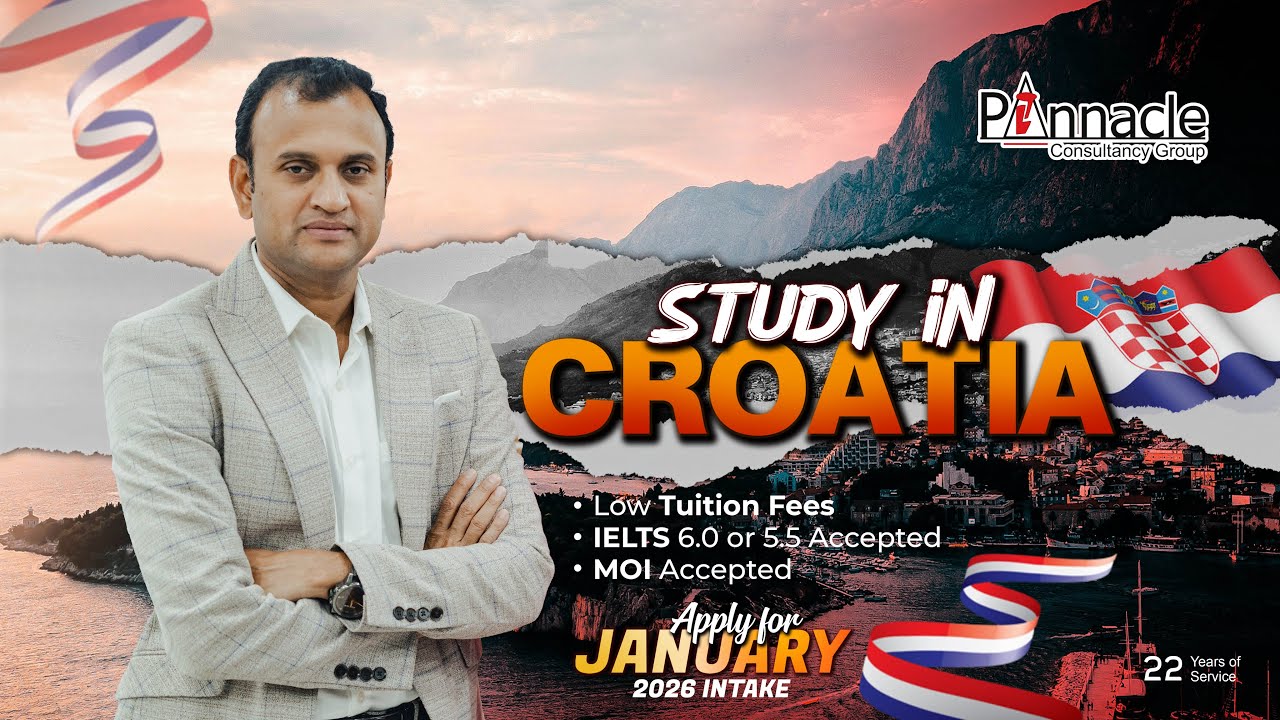 Schengen Visa Now from Bangladesh | Croatia Student Visa Guide | Apply with Low IELTS