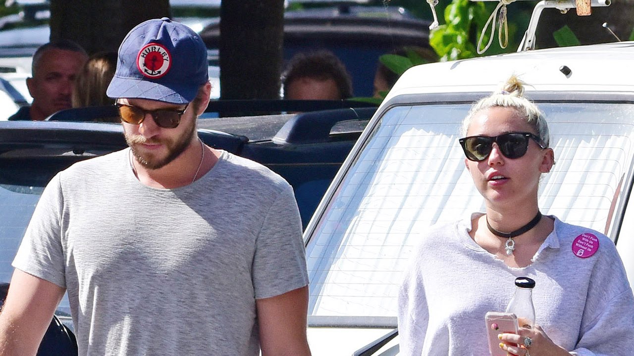 Miley Cyrus Spotted Out Wearing Ring With Liam Hemsworth