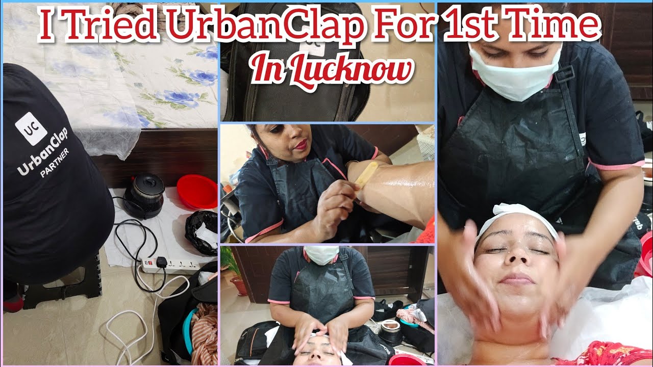 My First Experience With UrbanClap | I tried Salon at home In Lucknow | Waxing, threading & cleanup