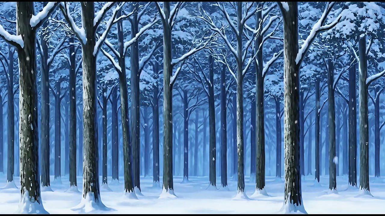 Japanese Anime OST ❄️ Snowy Forest |