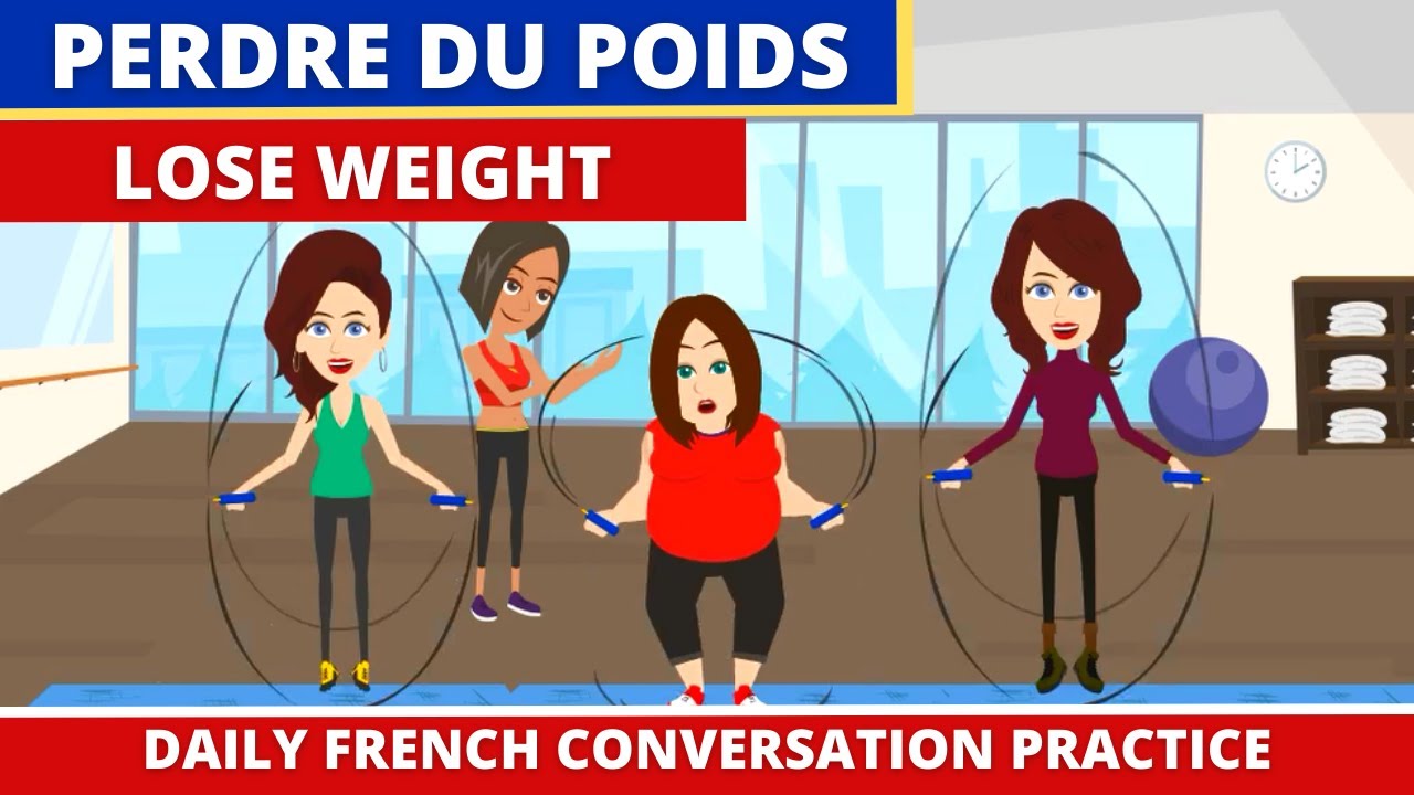 Perdre du Poids - French Cartoon Movie - Daily French Conversation Practice with Subtitles