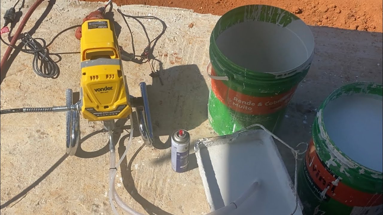 Passo a passo Airless MPA 1010. Primeira vez que vai usar o vídeo é esse!!!