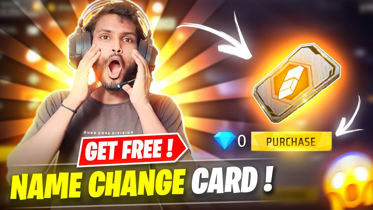 How To Get Free Name Change Card | Free Me Name Change Card Kaise Le | Free Name Change Card Trick