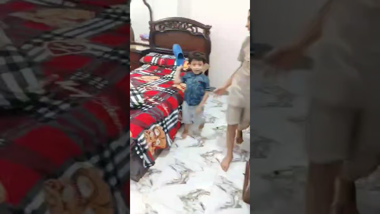 ابن اختي الله يرحمها ويغفر لها😔 لما يجي عندنا😂😂