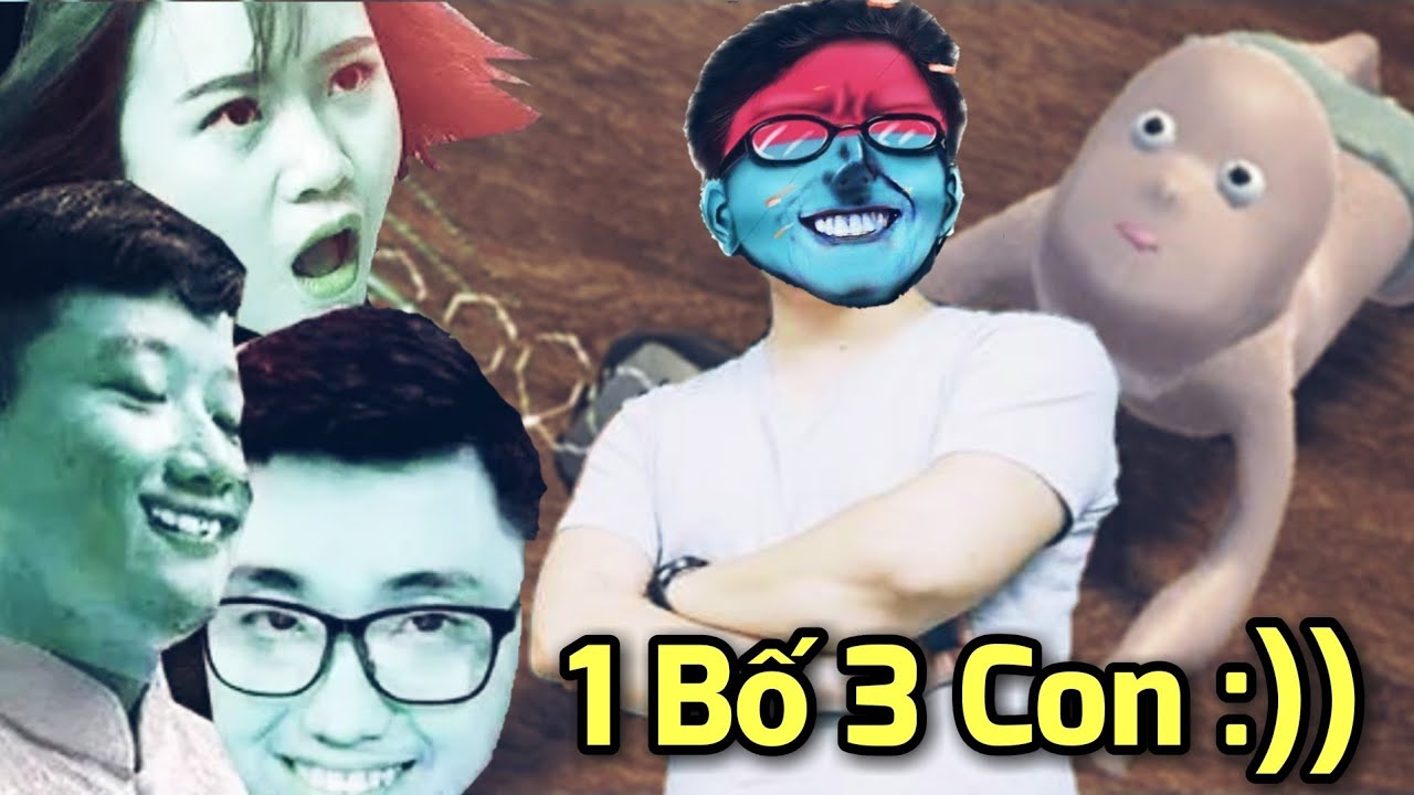 Fan Trực Tiếp Game #358: Team Đụt Tấu Hài Thay Nhau Chăm Sóc Con :))