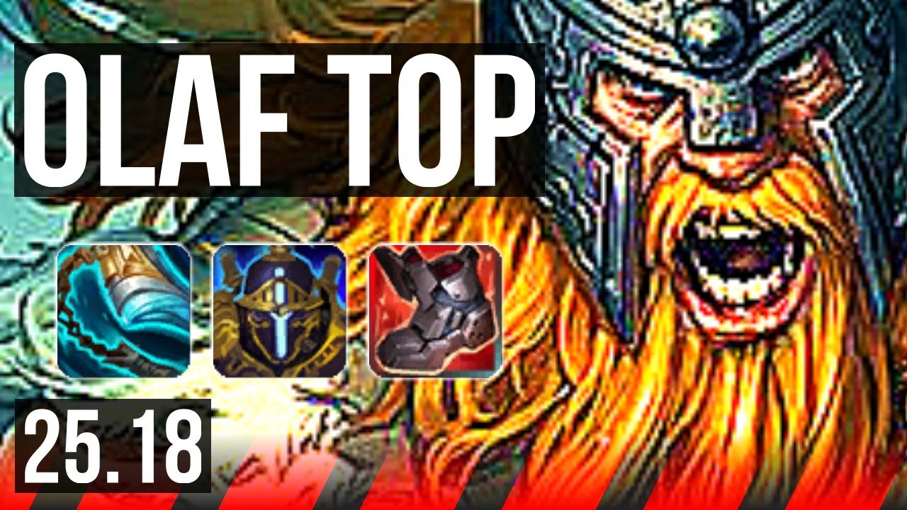 OLAF vs RIVEN (TOP) | EUW Grandmaster | 25.18