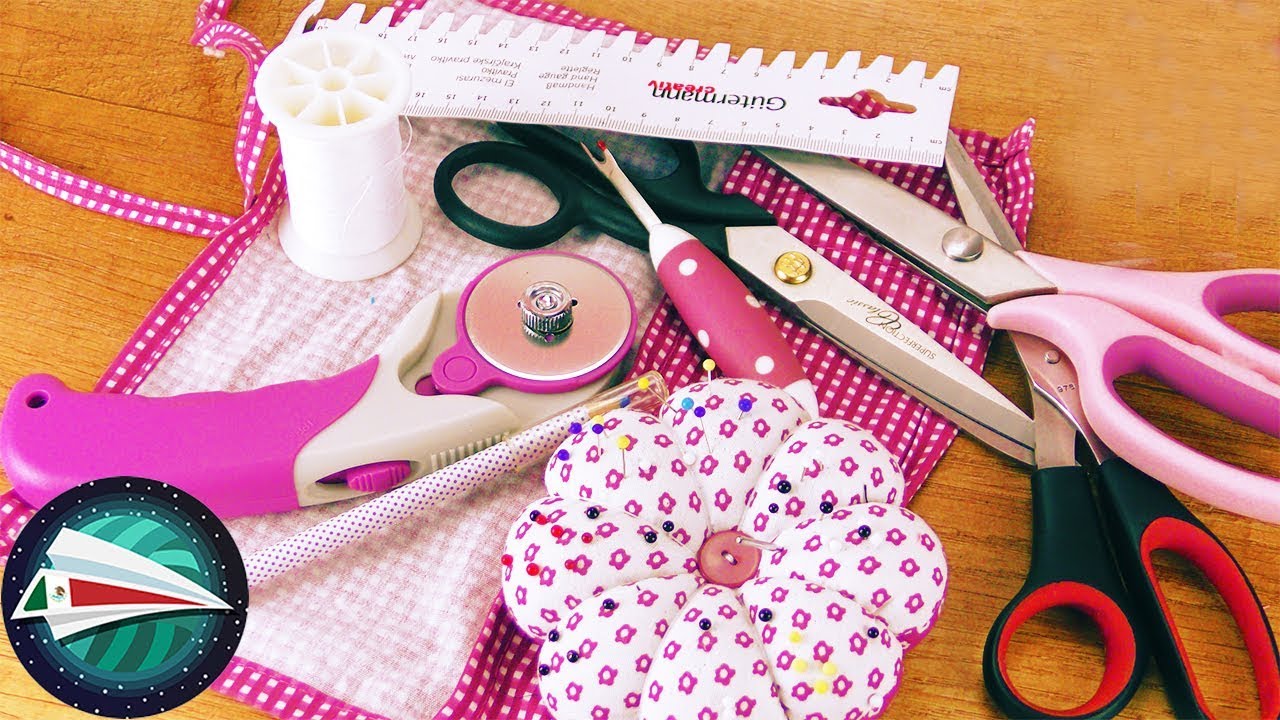 Coser para principiantes | Curso básico parte 2: equipamento básico | aprende a coser