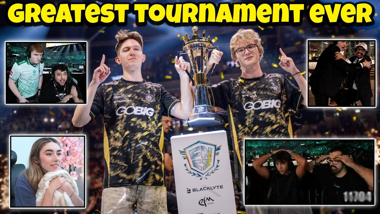 Streamers React to Vico & Malibuca Winning FNCS Summit LAN 2026