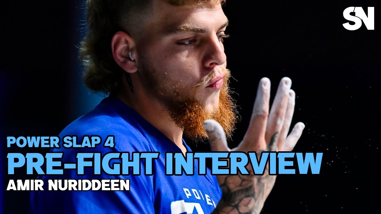 Power Slap 4 Pre-Fight Interview Amir Nuriddeen