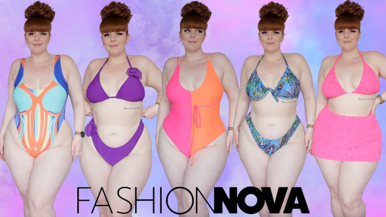 FASHION NOVA CURVE SWIM TRY ON