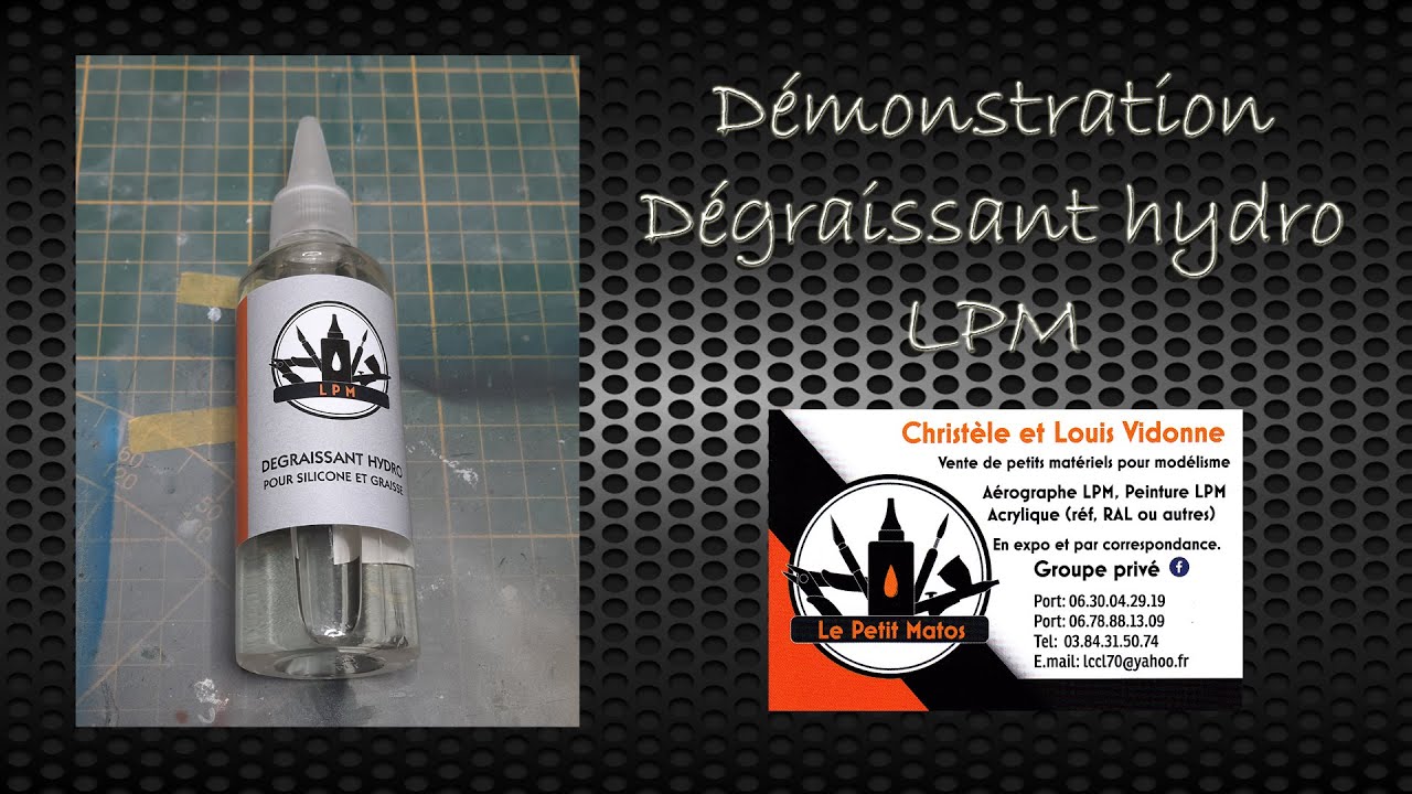 Test produit : Dégraissant hydro LPM