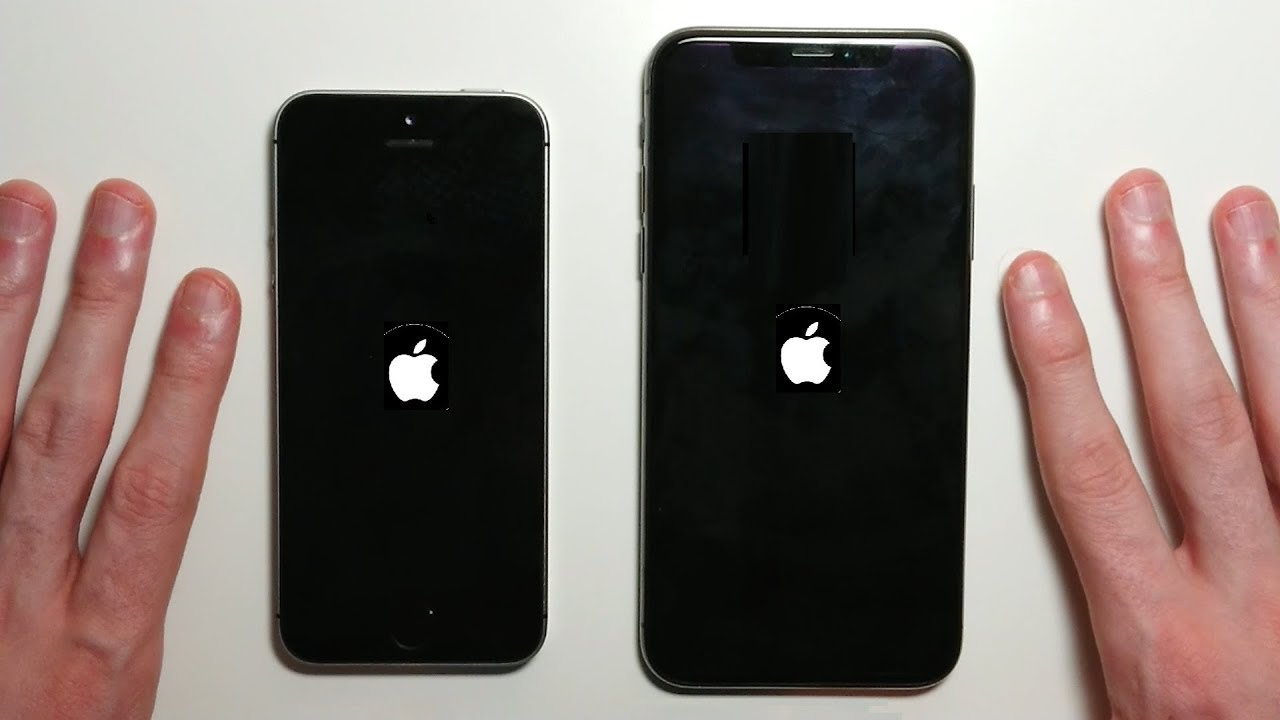 iPhone X vs iPhone SE Speed Test and Camera Comparison!