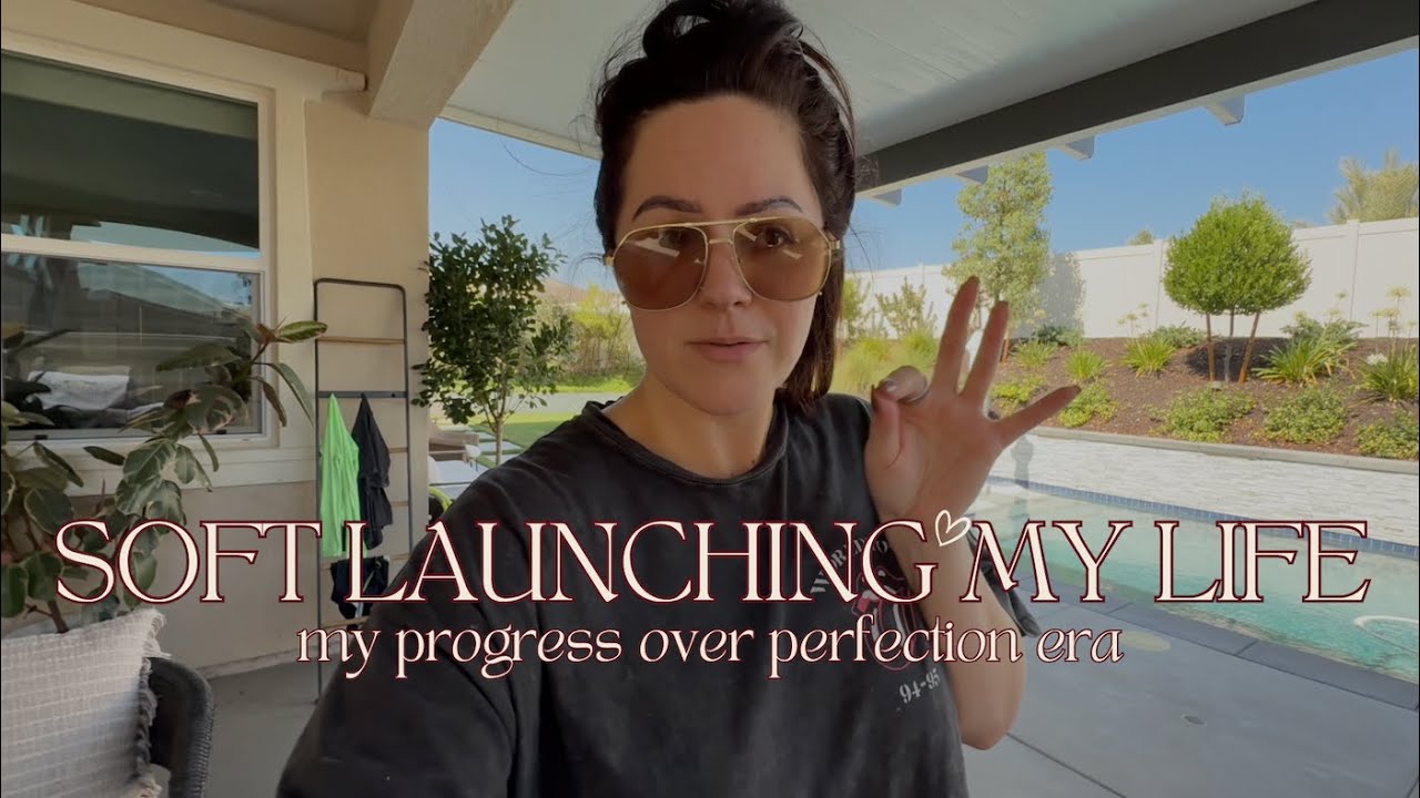 Progress Over Perfection: Soft-Launching My Life, Finding Balance, and Getting Stuff Done