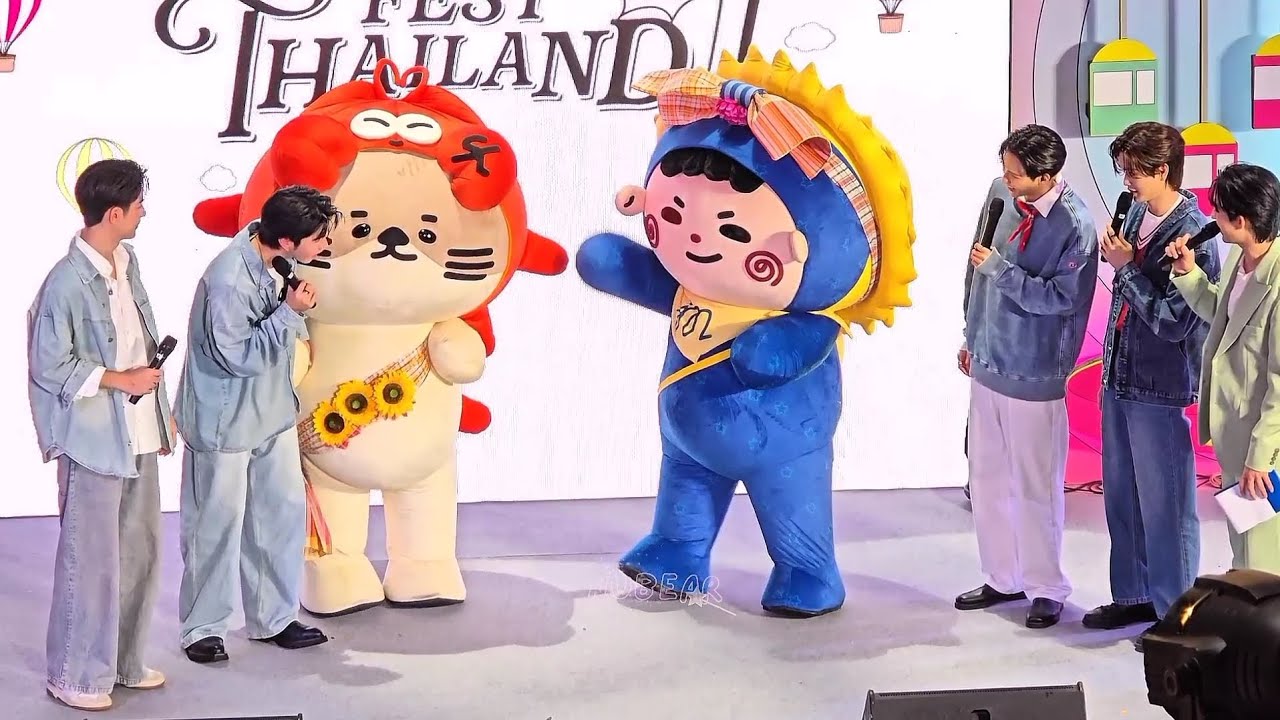 [14.08.2025] จูเนียร์มาร์ค จัมโม่ ซีคีน น้องนุ่ง #characterfestthailandxgmmtv #juniormark #seakeen 