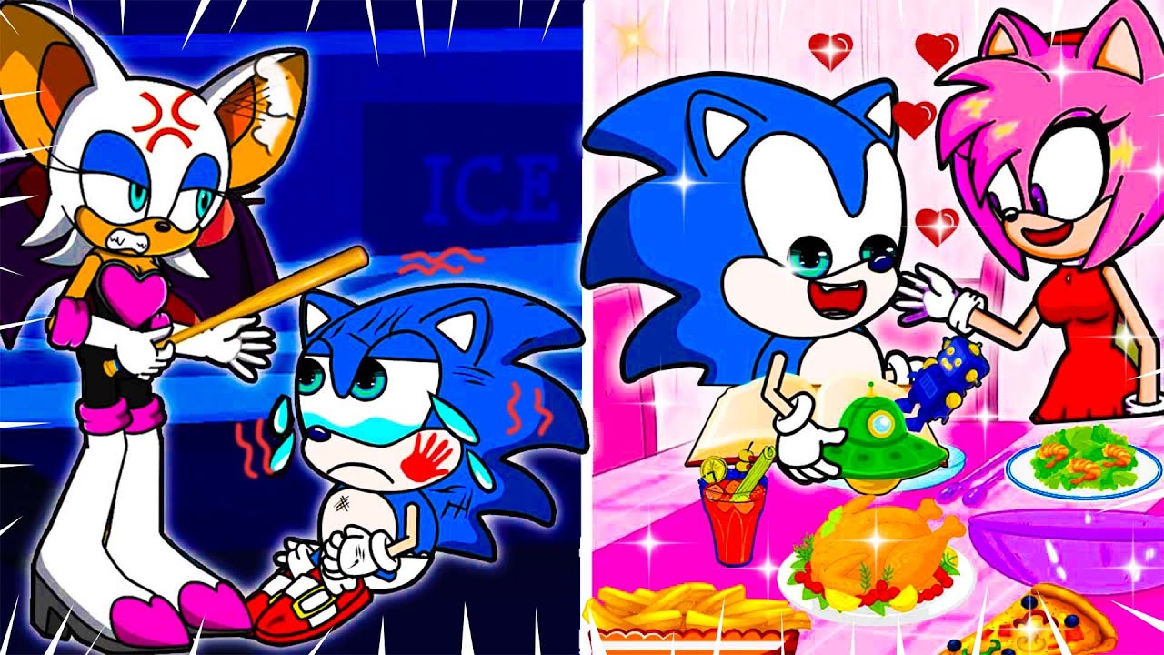 Good Family And Bad Family - Sonic the Hedgehog Animation - Sonic Life Stories