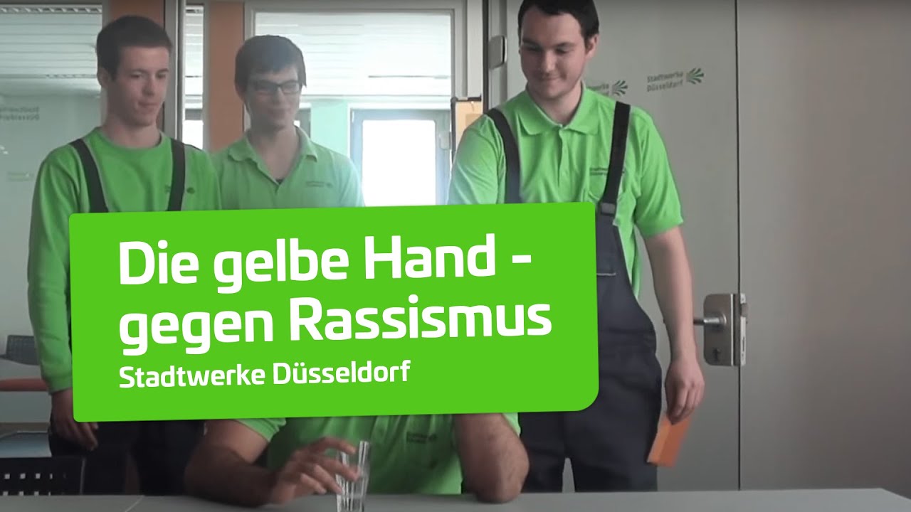 Die gelbe Hand - Video gegen Rassismus | Stadtwerke Düsseldorf