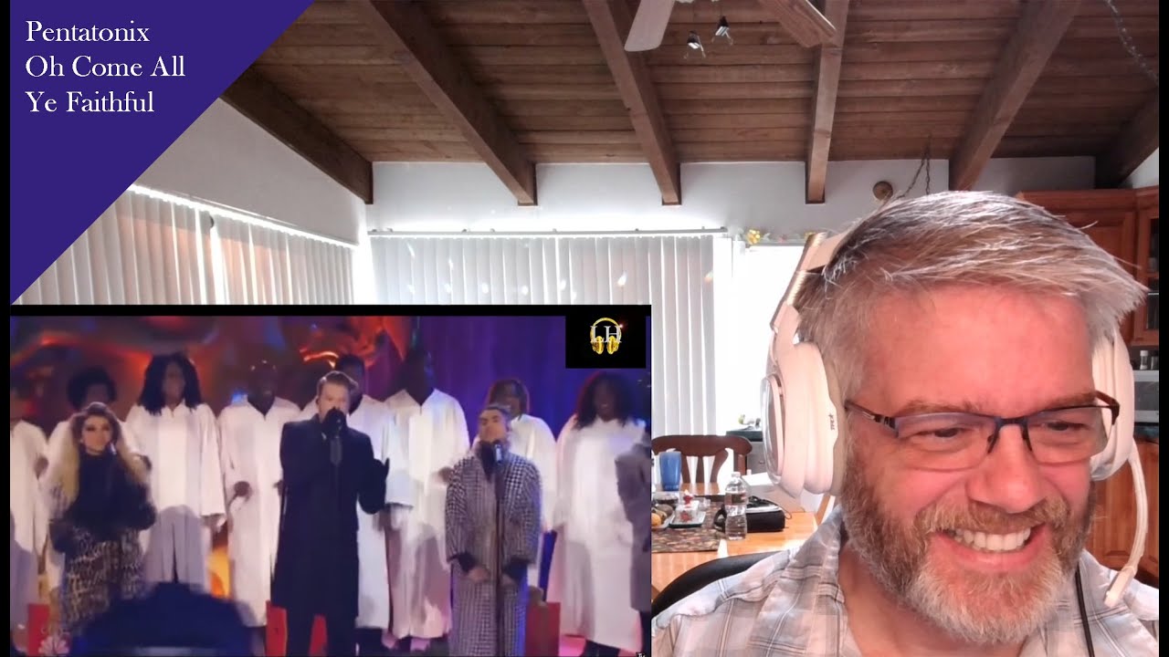 Pentatonix - Oh Come All Ye Faithful - Reaction - Very cool twist on a Christmas classic!