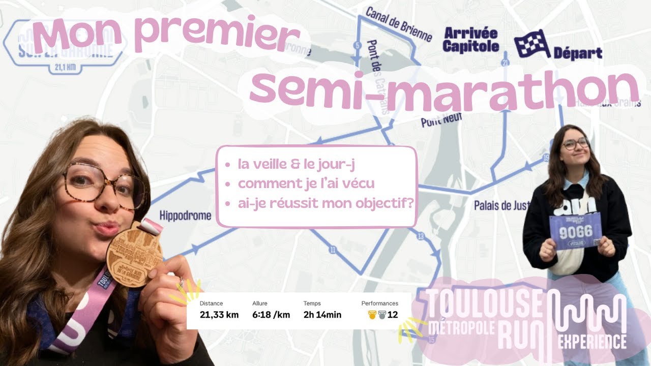 De 0 à 21,095 km - Mon premier semi-marathon